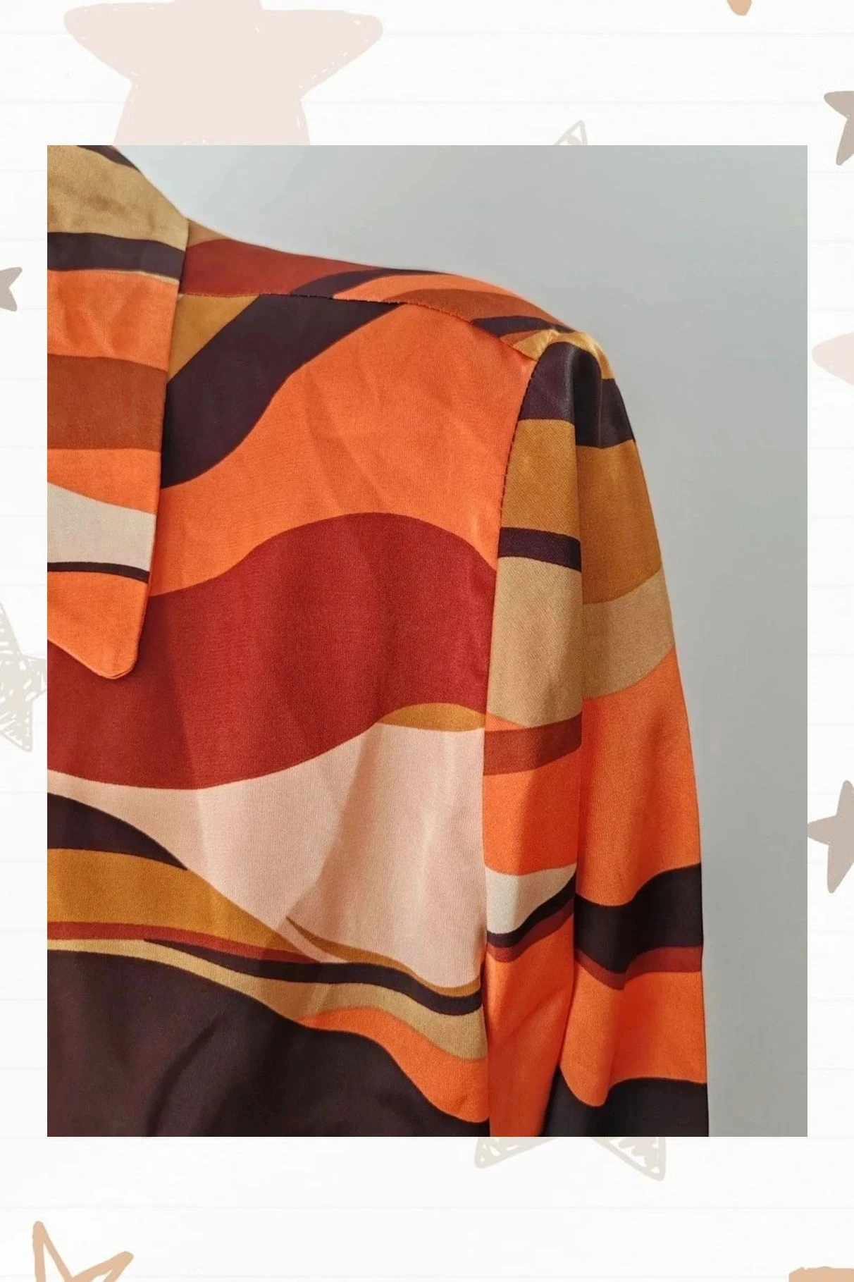 Camisa colorida feminina - M ampla – photo 2